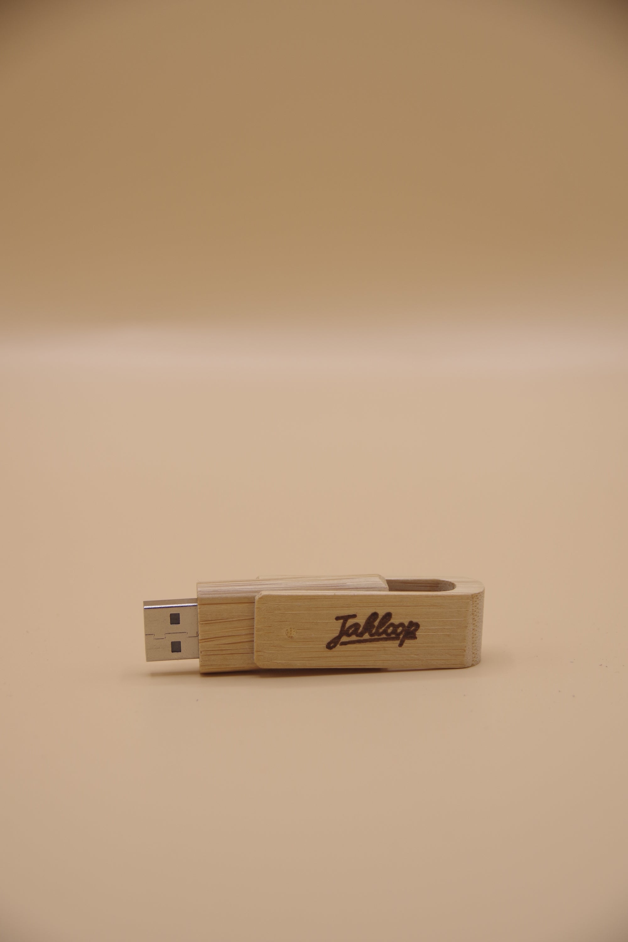 Lot de 10 clés USB en bois naturel